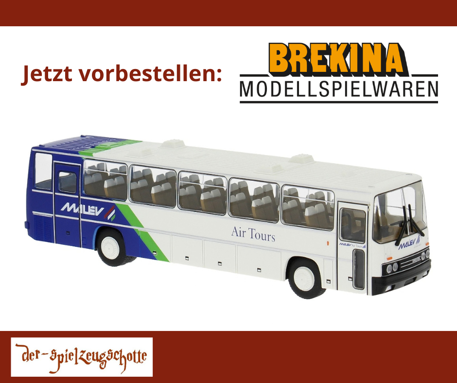 Ikarus 250 Reisebus Malev (2. Version) - Brekina 59828