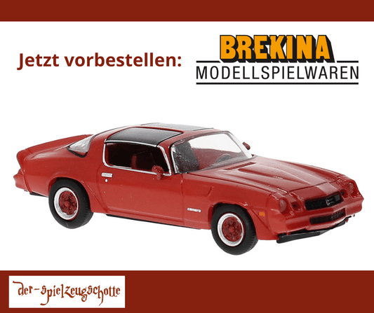 Chevrolet Camaro 1980 rot - Brekina 18051