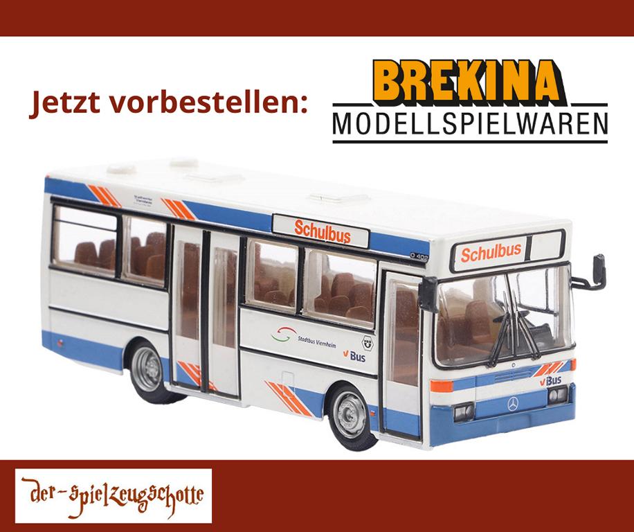 Mercedes MB O 402 Stadtwerke Viernheim - Brekina 52276