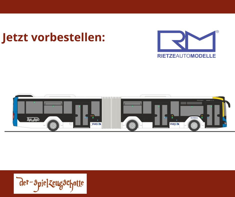 MAN Lions City 18 VIAS Bus Rurtalbus - Rietze 75847