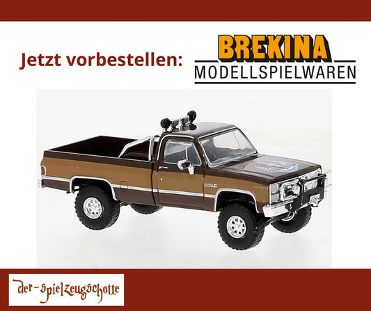 GMC Sierra Grande Colt Seavers braun - Brekina 19653