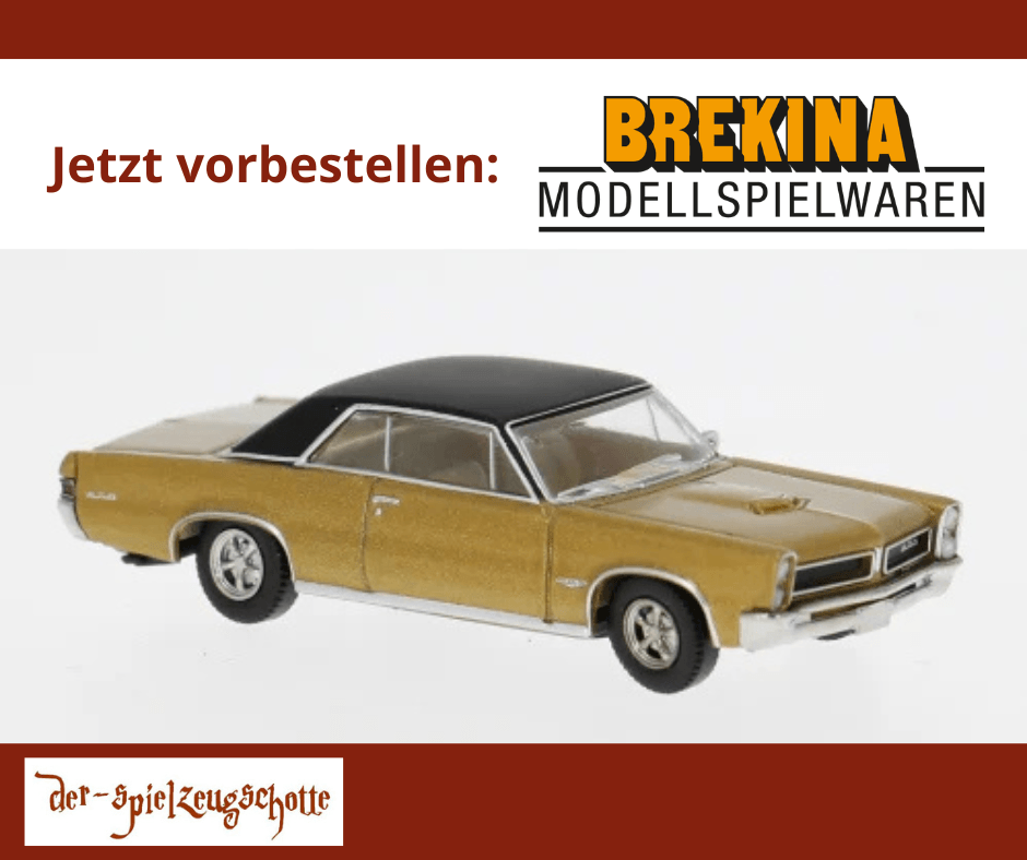 Pontiac GTO gold - Brekina 18104