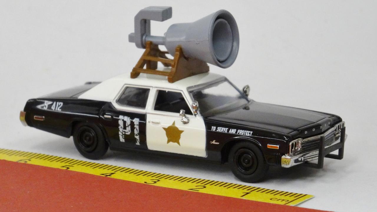 Dodge Monaco Blues Brothers mit Lautsprecher - Brekina 18154