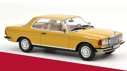 Mercedes 280 CE W123 C123 saharagelb 1:18 - Norev 183985