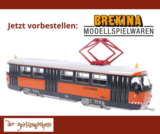 Tatra Straßenbahn aus Gera - Brekina 64504