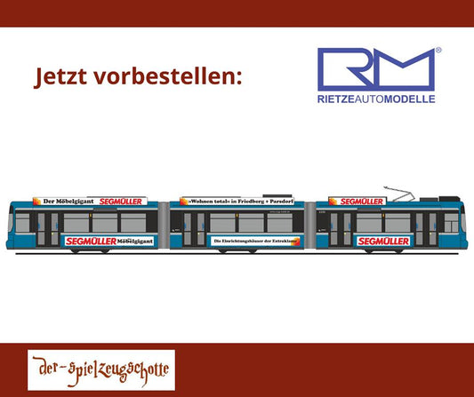 Adtranz GT6: MVG München Segmüller - Rietze STRA01084