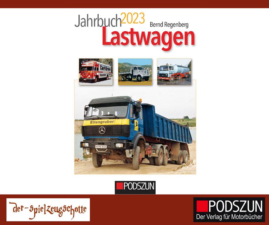 Jahrbuch 2023 Lastwagen - Podszun Verlag