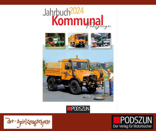 Jahrbuch 2024 Kommunalfahrzeuge - Podszun Verlag