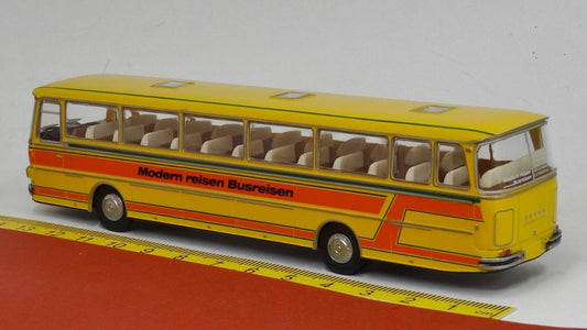 Setra S 150 H gelb orange Modern reisen - Brekina 56053