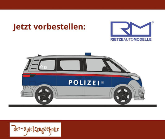 VW Volkswagen ID. Buzz People Polizei Österreich - Rietze 51401