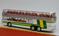 Neoplan Skyliner NH 22 DD Doppeldecker silber mit gelb grün - Brekina Starline 58291