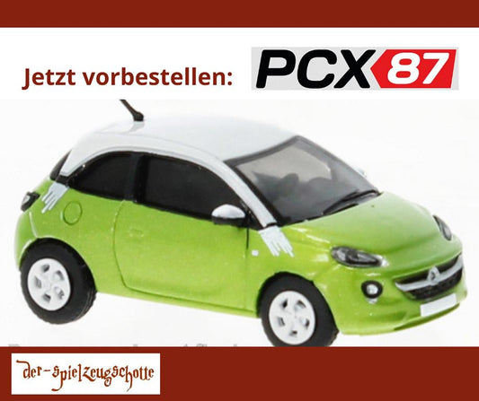 Opel Adam 2013 metallic hellgrün - PCX87 870382