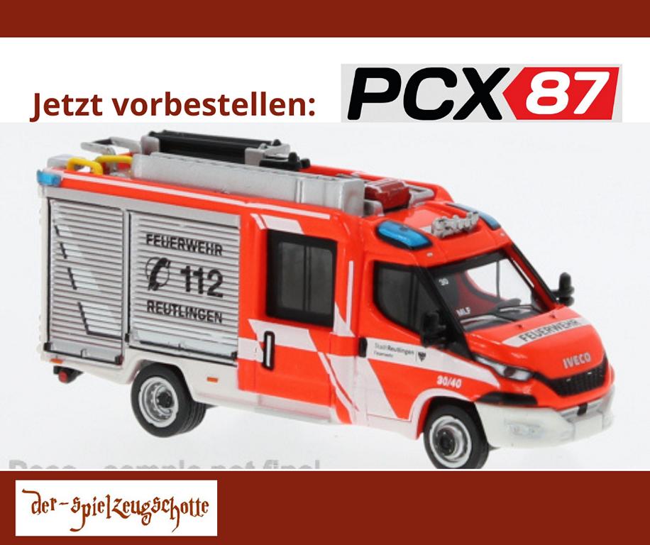 Iveco Magirus Daily MLF Feuerwehr Reutlingen - PCX87 870546