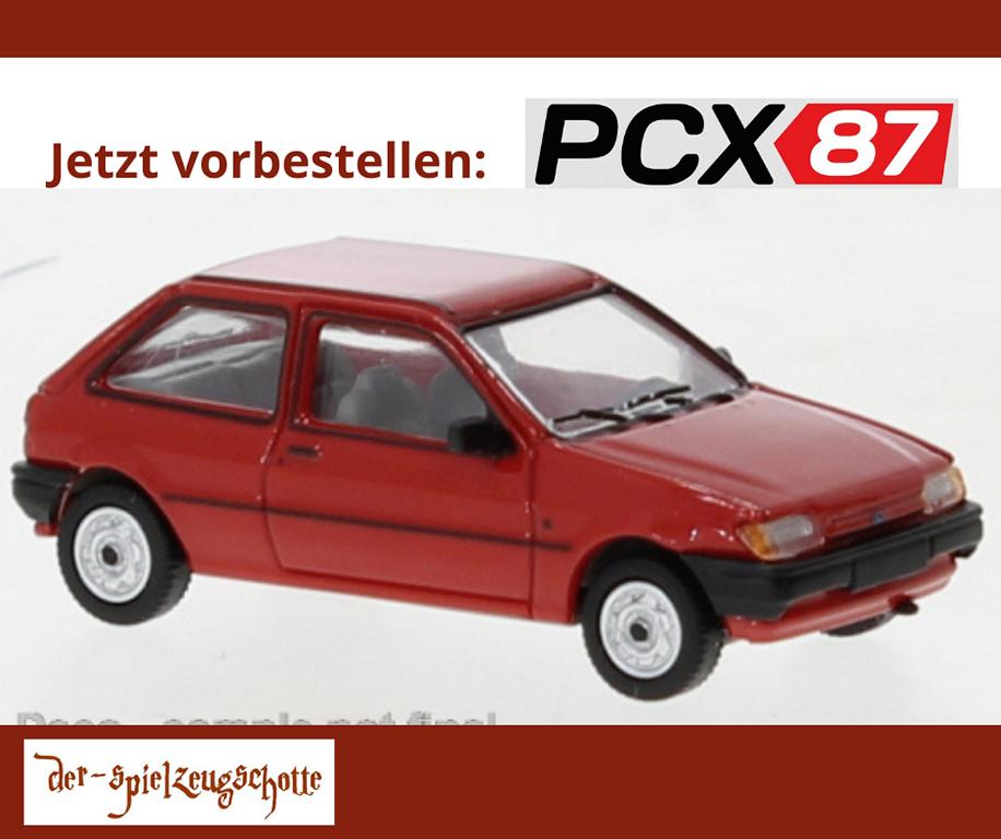 Ford Fiesta MK III 1989 rot - PCX87 870461