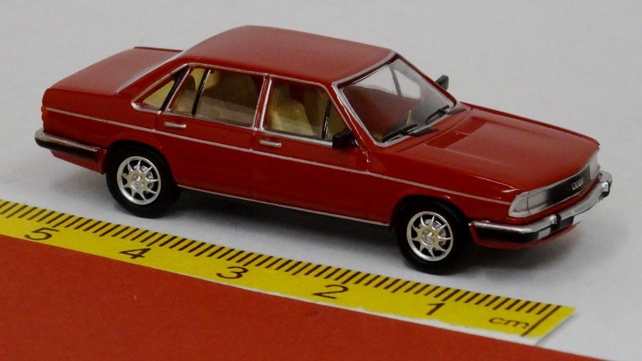 Audi 100 (C2) 1979 rot dunkelrot - PCX87 870067