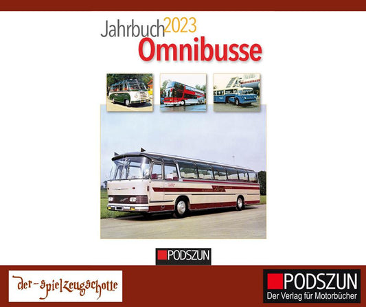 Jahrbuch 2023 Omnibusse - Podszun Verlag