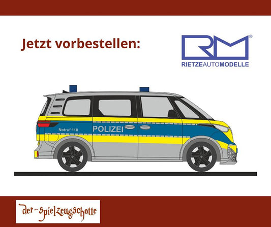 VW Volkswagen ID. Buzz People Polizei Hessen - Rietze 51400