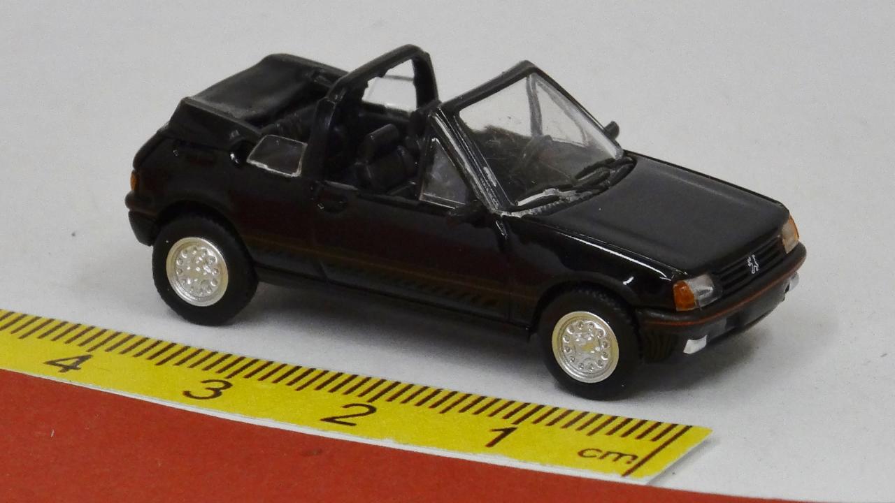 Peugeot 205 Cabriolet 1986 schwarz - PCX87 870503