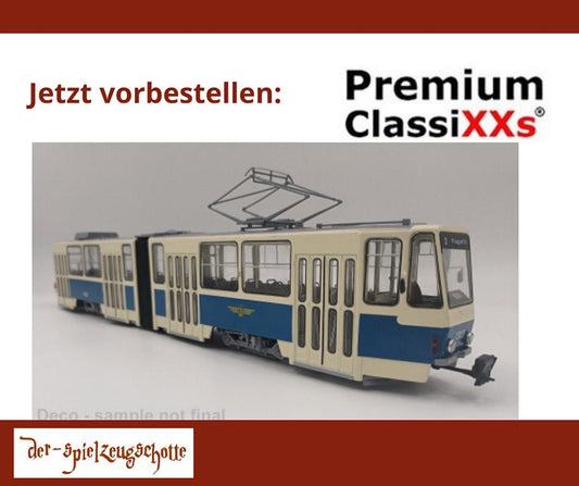 Tatra KT4, Leipziger Verkehrsbetriebe - 1:43 - Premium Classixxs PLC47188