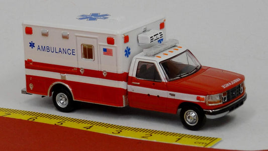 Ford F-350 Horton Ambulance weiß rot - PCX87 870362