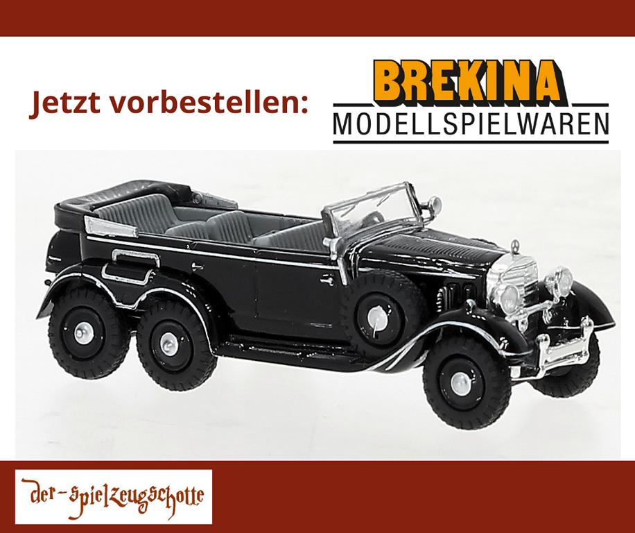 Mercedes  G4 1938 schwarz - Brekina 21078