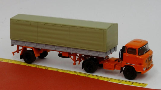 IFA W 50 Sattelzug orange grau - Brekina 71202