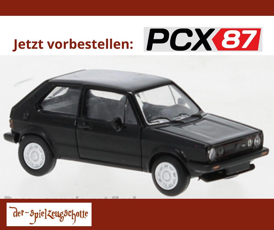 Volkswagen VW Golf I  GTI Pirelli 1980 schwarz - PCX87 870527