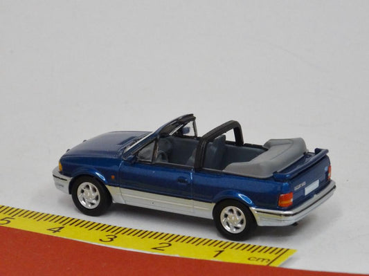 Ford Escort IV Cabrio 1986 metallic blau silber - PCX87 870157