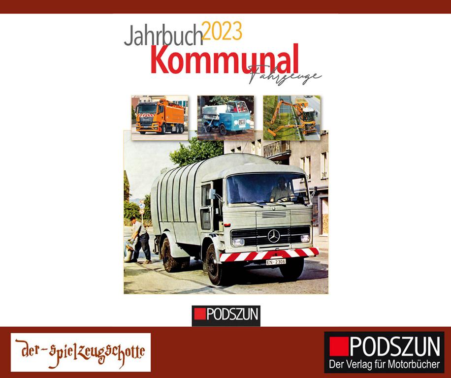 Jahrbuch 2023 Kommunalfahrzeuge - Podszun Verlag