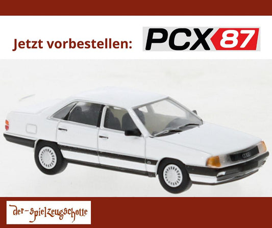 Audi 100 (C3) 1982 weiss - PCX87 870436