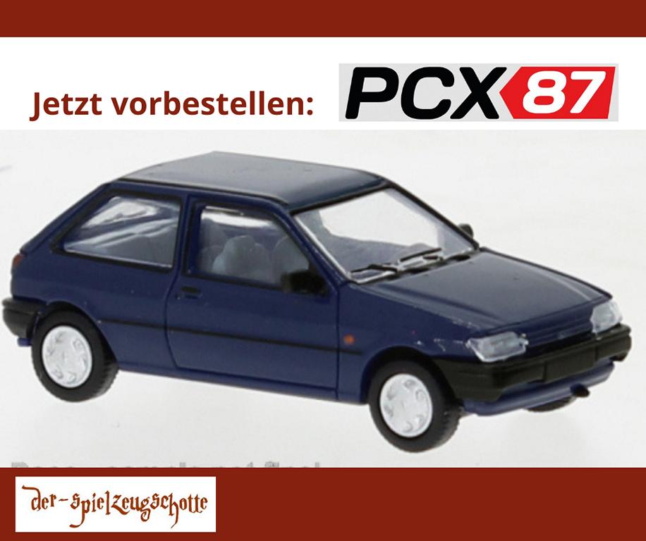 Ford Fiesta MK III 1989 dunkelblau - PCX87 870462