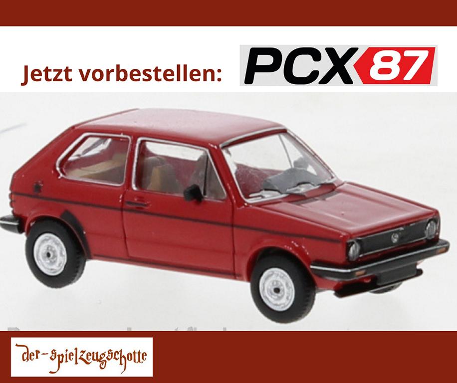 Volkswagen VW Golf I 1980 rot - PCX87 870525