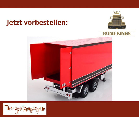 Truck Trailer Auflieger für US-Trucks 1:18 - verschiedene Farben - Road Kings