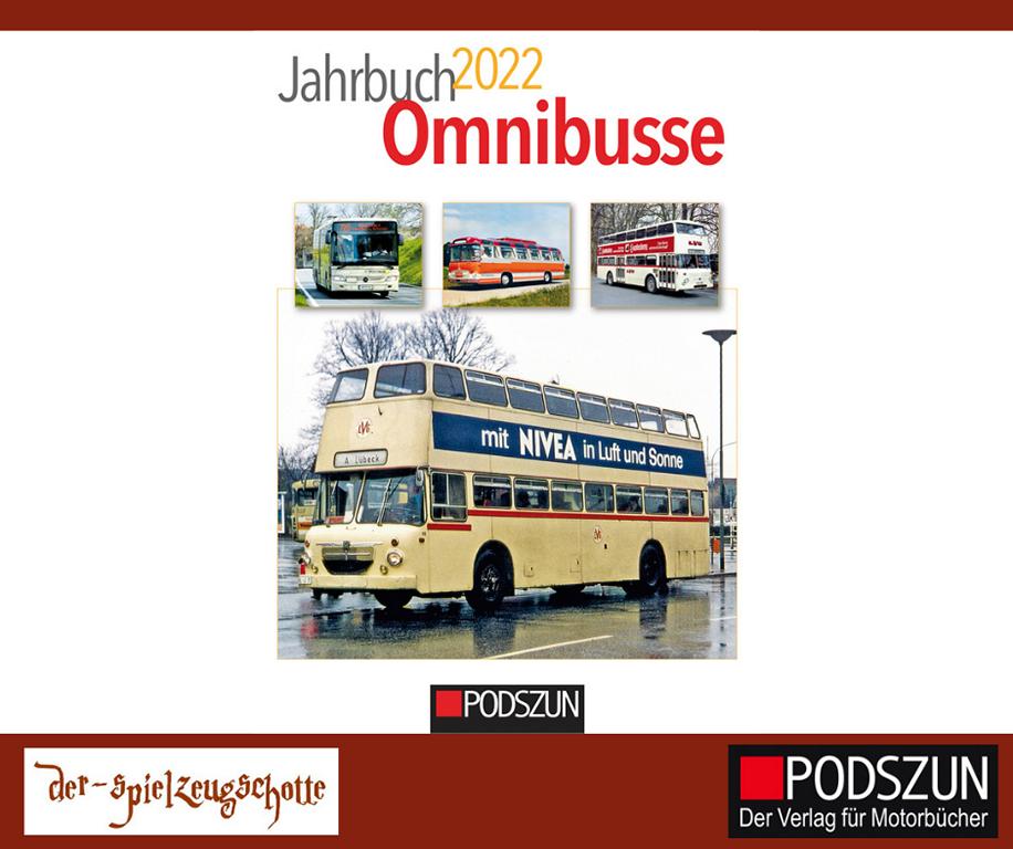 Jahrbuch 2022 Omnibusse - Podszun Verlag