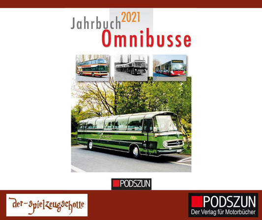 Jahrbuch 2021 Omnibusse - Podszun Verlag