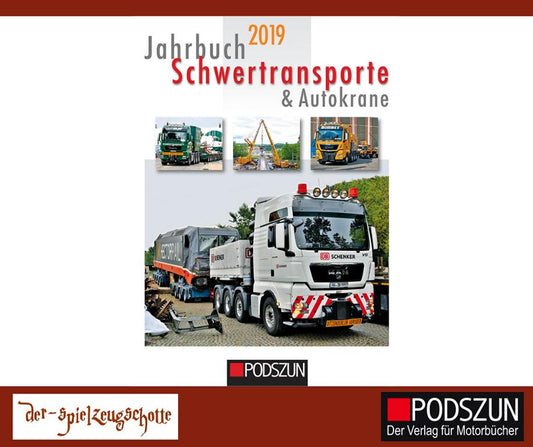 Jahrbuch 2019 Schwertransporte & Autokrane - Podszun Verlag
