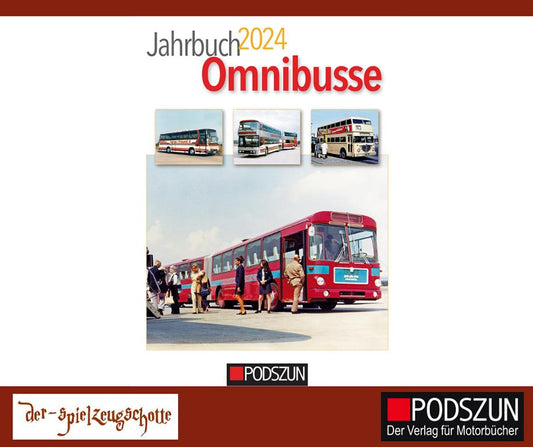 Jahrbuch 2024 Omnibusse - Podszun Verlag