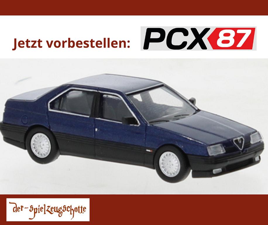 Alfa Romeo 164 1987 metallic blau - PCX87 870435