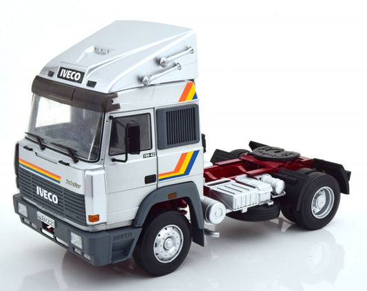 Iveco Turbo Star 1988 silber Zugmaschine Truck 1:18 - Road Kings RK180074