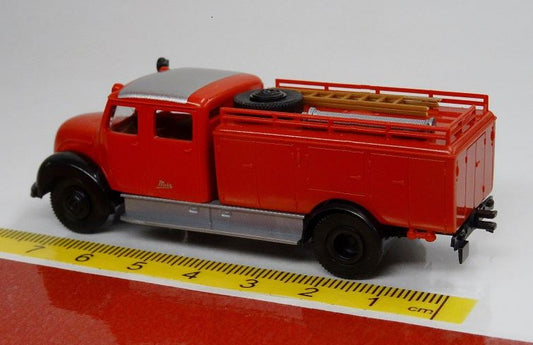 Brekina: Magirus Mercur TLF 16 Feuerwehr Tanklöschfahrzeug - 42244
