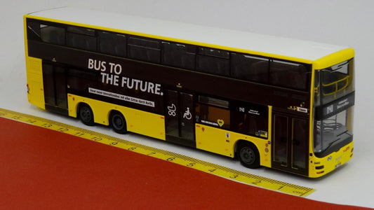 MAN DL 07 Doppeldecker BVG Berlin - Bus to the future - Rietze Sondermodell