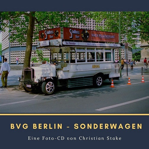 Foto-CD: Busse der BVG Berlin - Sonderfahrzeuge