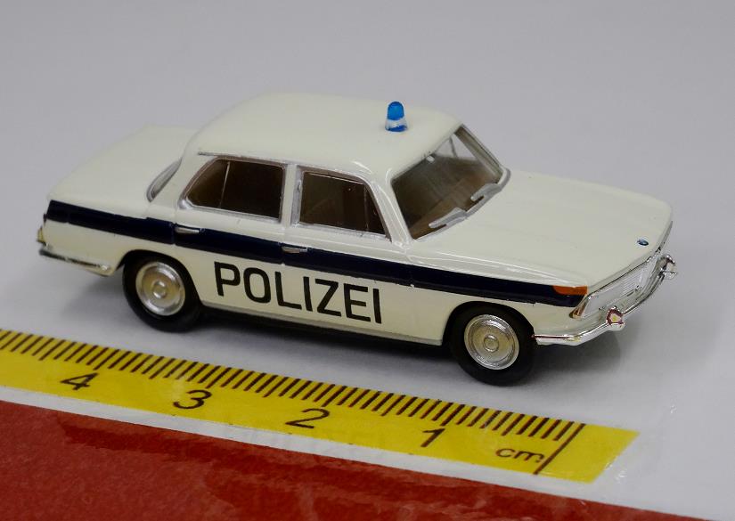 Brekina Sondermodell exklusiv: BMW 2000 Polizei Solothurn Schweiz CH - 24415