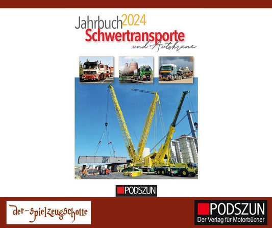 Jahrbuch 2024 Schwertransporte und Autokrane - Podszun Verlag