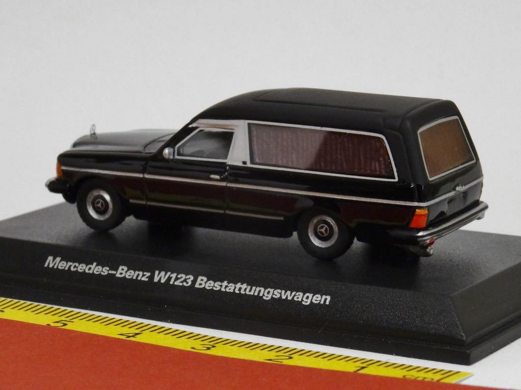 Mercedes W123 Bestattungswagen Leichenwagen - BoS 87685