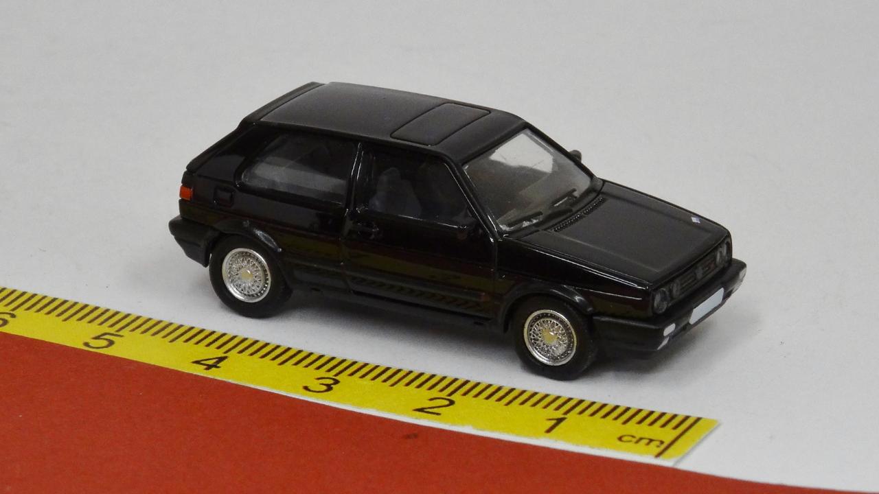 VW Golf II GTI 1990: Edition One metallic schwarz - PCX87 870305